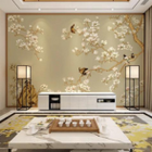 Flower And Bird Wall Murals