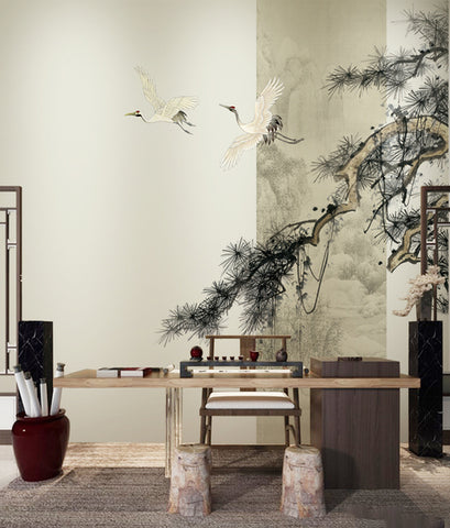 Flower And Bird Wall Murals Product 2