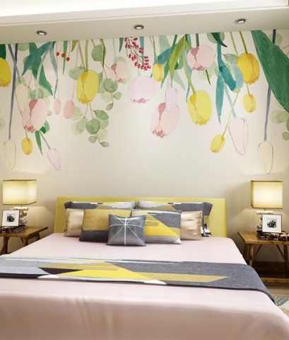 FLOWERS WALL MURALS Products 44