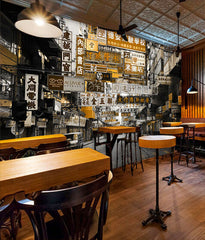 Cafe And Restarant Wall Murals products 48