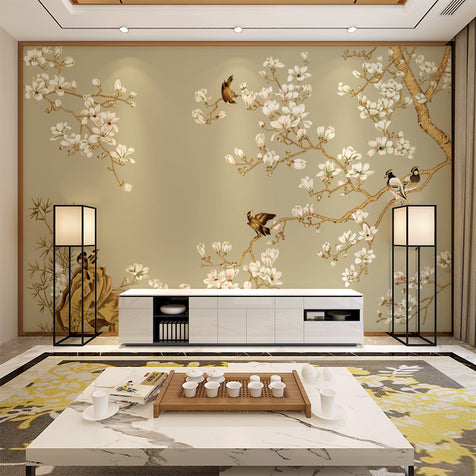 Flower And Bird Wall Murals Product 37