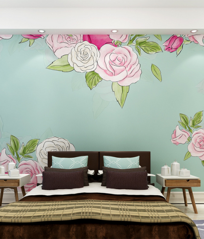 FLOWERS WALL MURALS Products 48