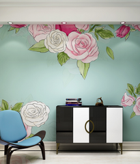 FLOWERS WALL MURALS Products 48