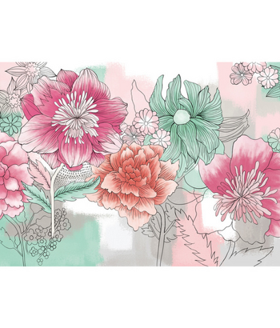 FLOWERS WALL MURALS Products 17