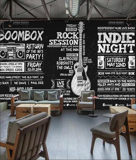 Cafe And Restarant Wall Murals products 14