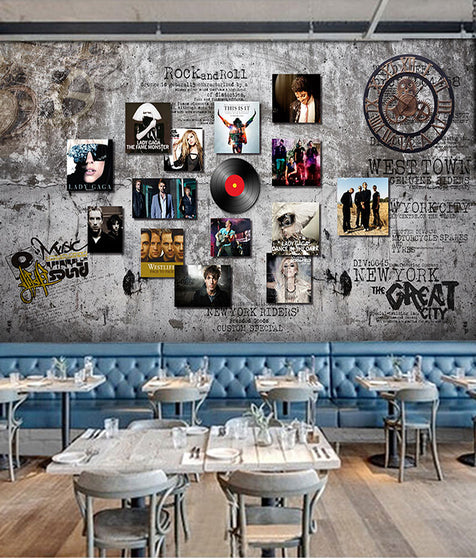 Cafe And Restarant Wall Murals products 20