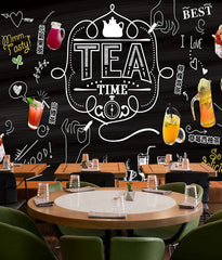 Cafe And Restarant Wall Murals products 21