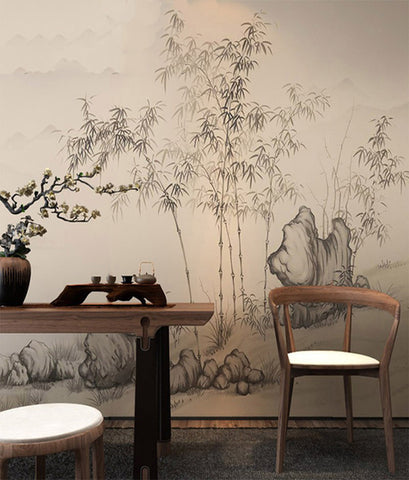 Flower And Bird Wall Murals Product 12