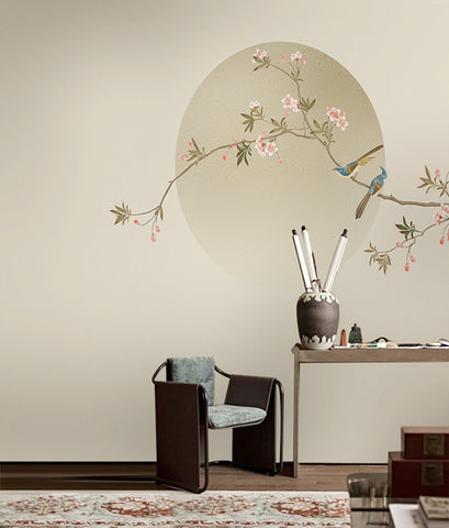 Flower And Bird Wall Murals Product 16