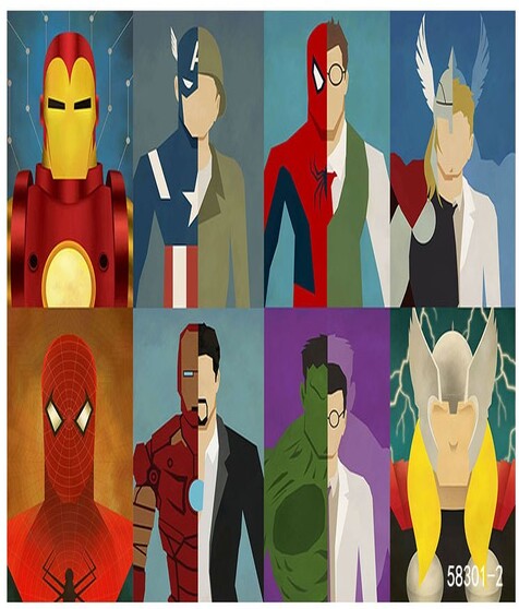 Cartoon Wall Murals products 66