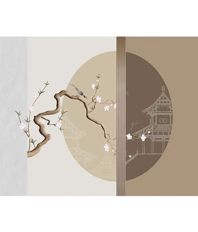 Flower And Bird Wall Murals Product 22