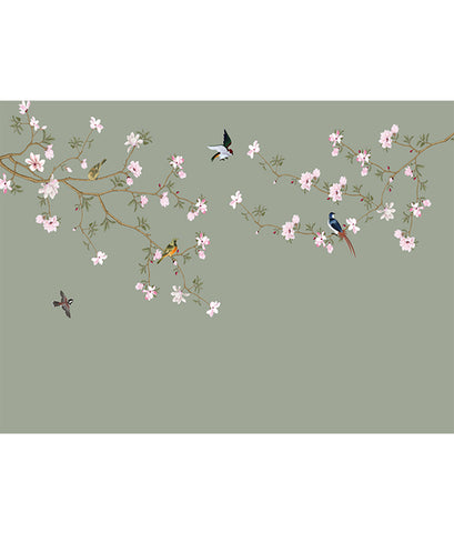 Flower And Bird Wall Murals Product 23