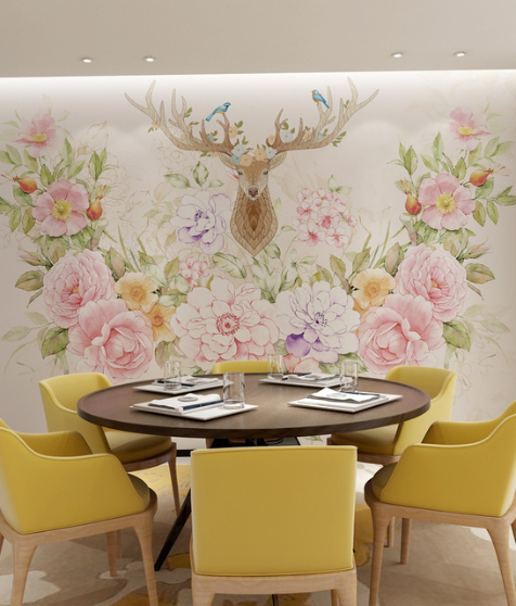 FLOWERS WALL MURALS Products 39