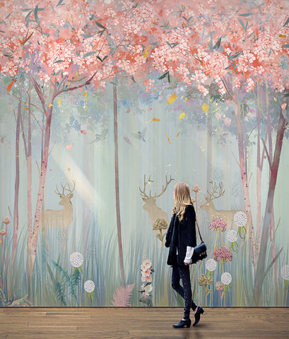 Flower And Bird Wall Murals Product 27