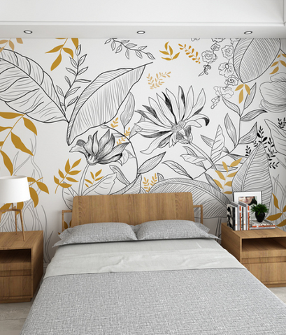 FLOWERS WALL MURALS Products 84