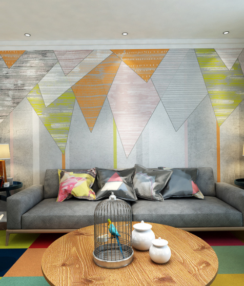 Geometry Wall Murals Products 14