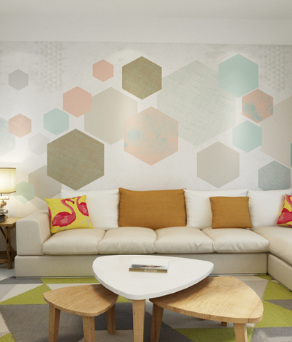 Geometry Wall Murals Products 16