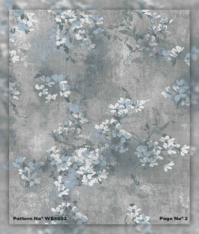 Wall Burry Wallpaper Pattern No WB8802