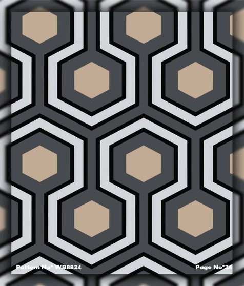 Wall Burry Wallpaper Pattern No WB8824