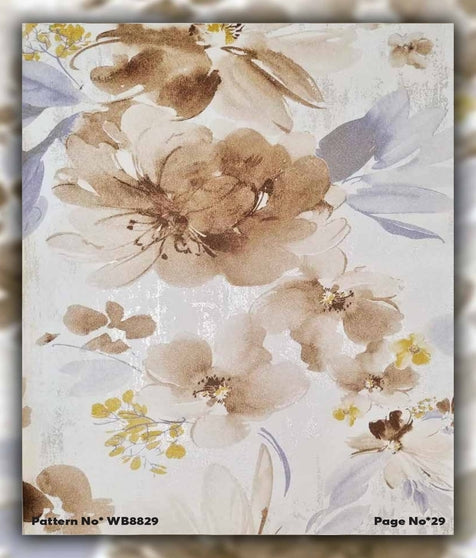 Wall Burry  Wallpaper Pattern No WB8829