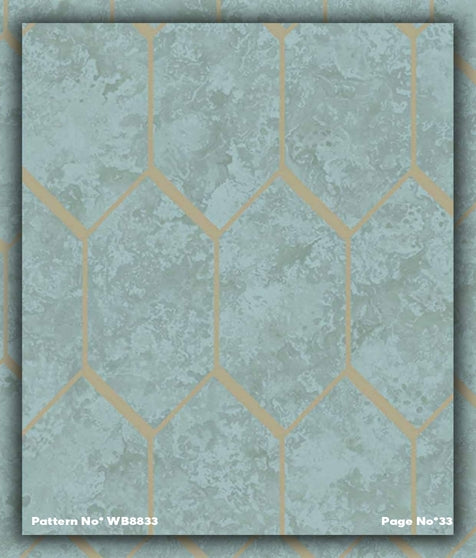 Wall Burry Wallpaper Pattern No WB8833