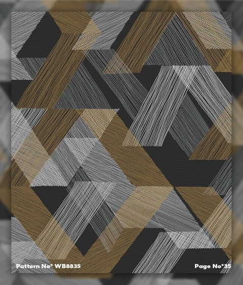 Wall Burry Wallpaper Pattern No WB8835