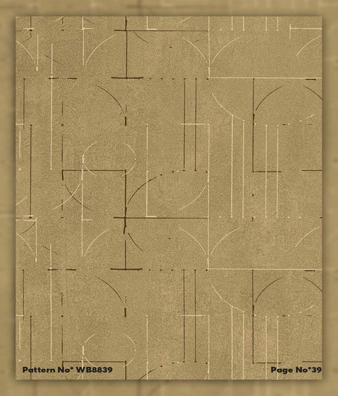 Wall Burry Wallpaper Pattern No WB8839