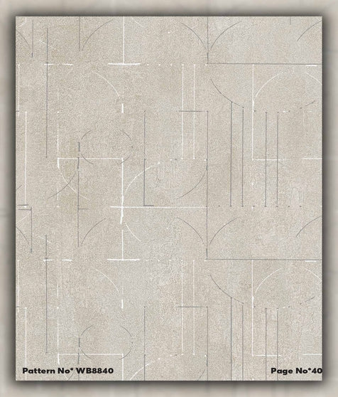 Wallpaper Pattern No WB8840