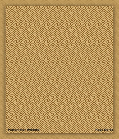 Wallpaper Pattern No WB8853
